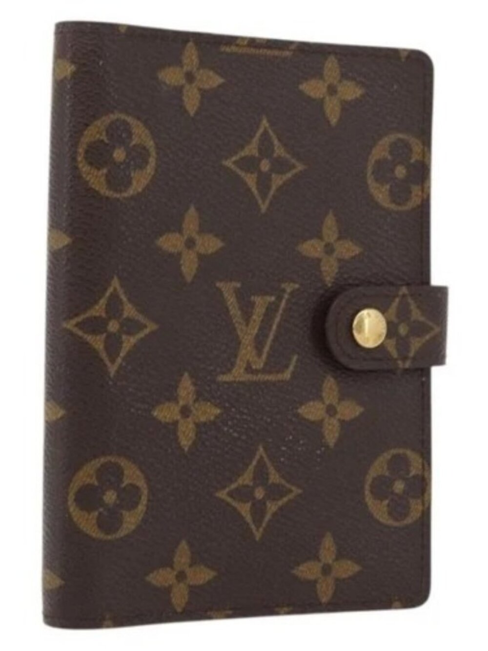 LOUIS VUITTON Monogram Agenda PM Day Planner Cover R20005 LV Auth ARZ923